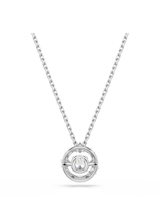 Swarovski Constella ketting met kristal - detail 4 zilver