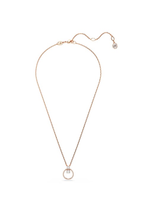 Swarovski Constella ketting met zirkonia - detail 2 roségoud