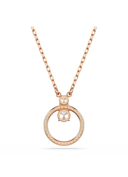 Swarovski Constella ketting met zirkonia - detail 4 roségoud
