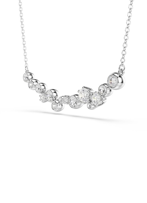 Swarovski Constella ketting met zirkonia - detail 2 zilver