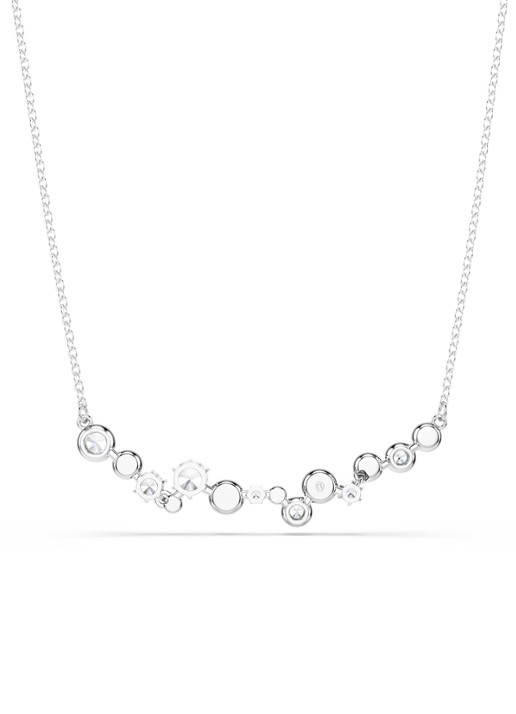 Swarovski Constella ketting met zirkonia - detail 4 zilver