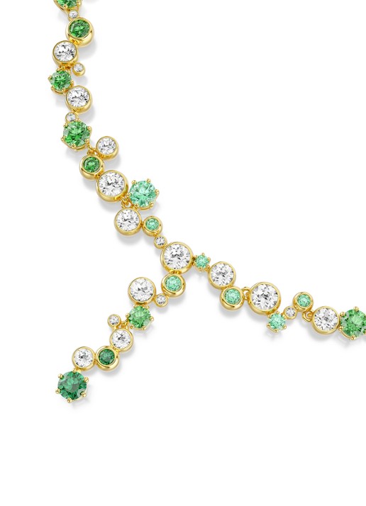 Swarovski Constella ketting met zirkonia - detail 3 goud