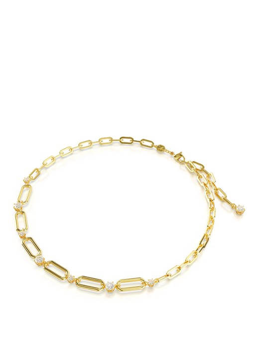 Swarovski Constella ketting verguld - detail goud