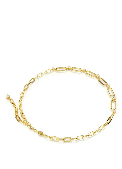 Swarovski Constella ketting verguld - detail 3 goud