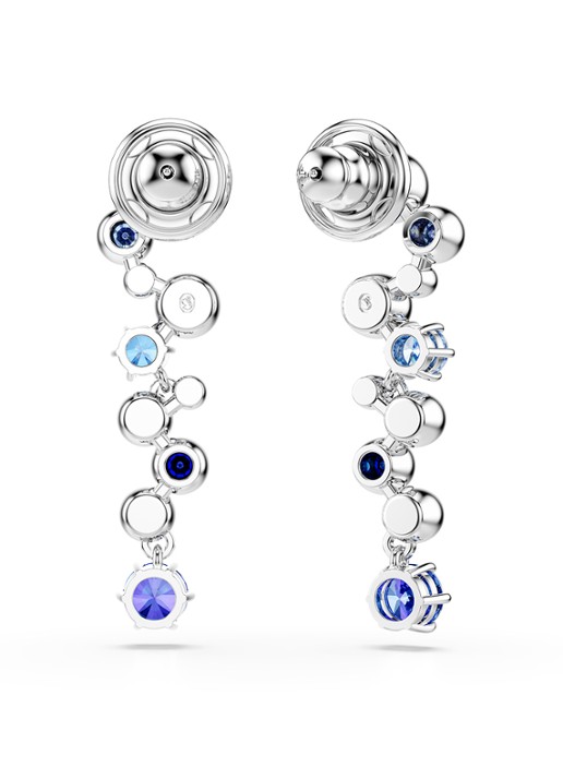 Swarovski Constella oorstekers met zirkonia - detail 3 zilver