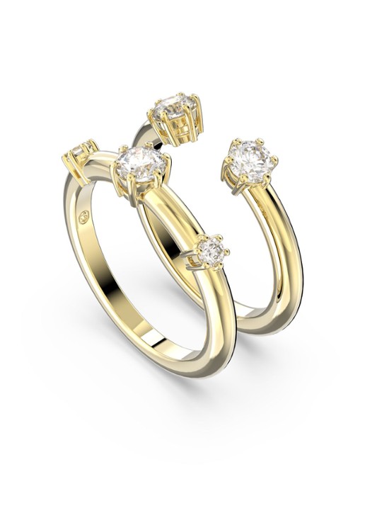 Swarovski Constella ring met kristal - detail 2 goud