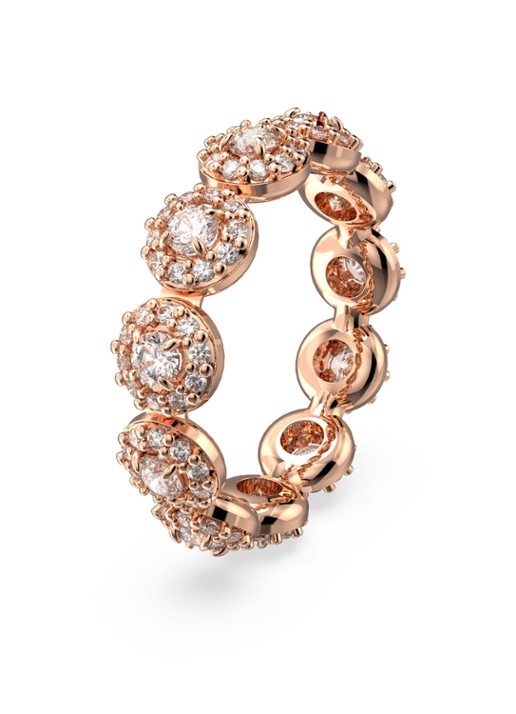 Swarovski Constella ring met kristal - detail 8 roségoud