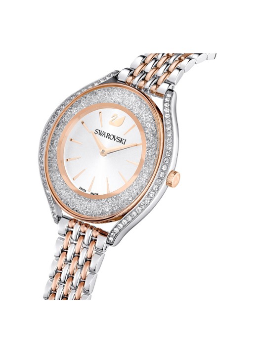 Swarovski Cry Aura horloge 5644075 - detail 3 zilver