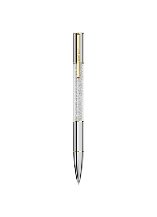 Swarovski Crystalline pen met kristal - detail 2 zilver