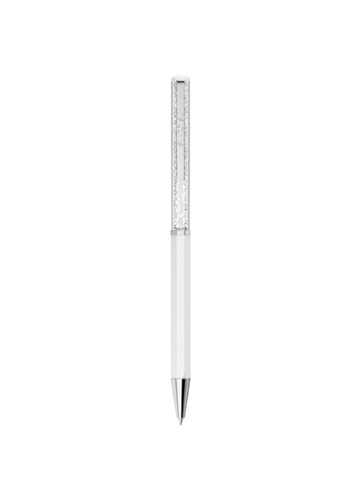 Swarovski Crystalline pen met Swarovski kristal - detail wit