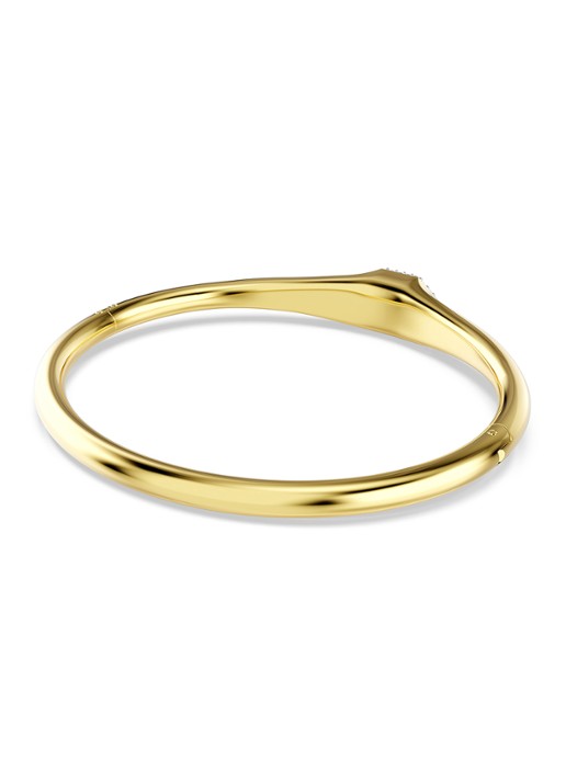 Swarovski Dextera bangle met kristal M - detail 6 goud