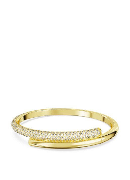 Swarovski Dextera bangle verguld M - voorkant 3 goud