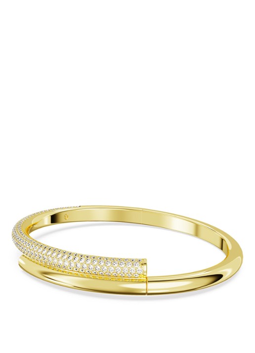 Swarovski Dextera bangle verguld M - voorkant 4 goud