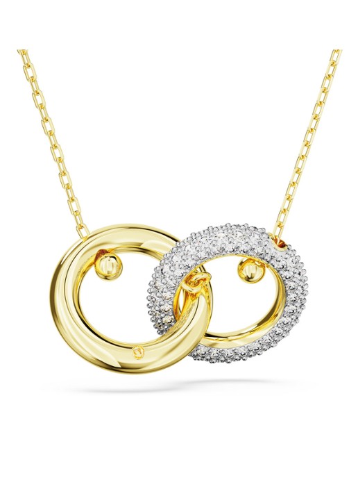 Swarovski Dextera ketting verguld - detail 4 goud