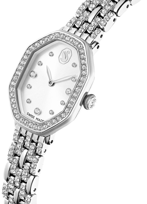 Swarovski Dextera Octagon horloge 5698690  - detail 5 zilver
