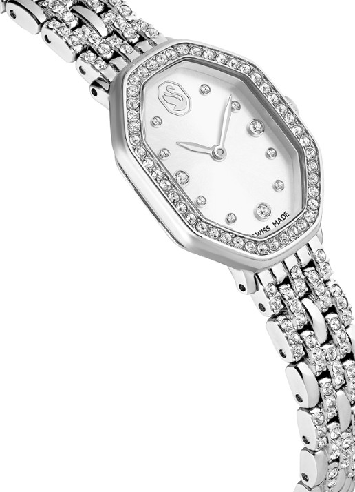 Swarovski Dextera Octagon horloge 5698690  - detail 6 zilver