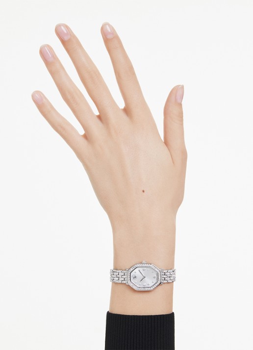 Swarovski Dextera Octagon horloge 5698690  - voorkant 2 zilver
