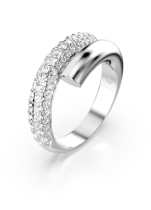 Swarovski Dextera ring met kristal 60 - detail 2 zilver