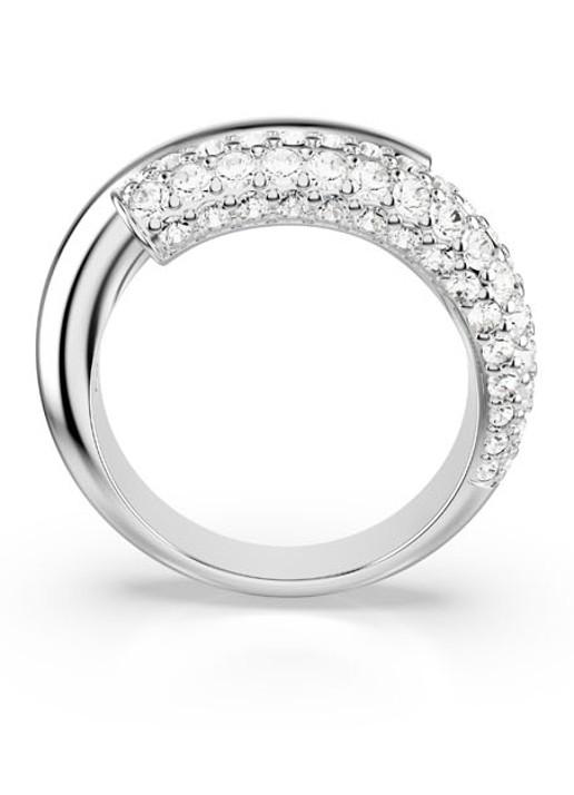 Swarovski Dextera ring met kristal  - detail 3 zilver