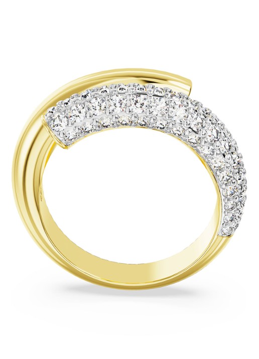 Swarovski Dextera ring verguld 55 - detail 4 goud