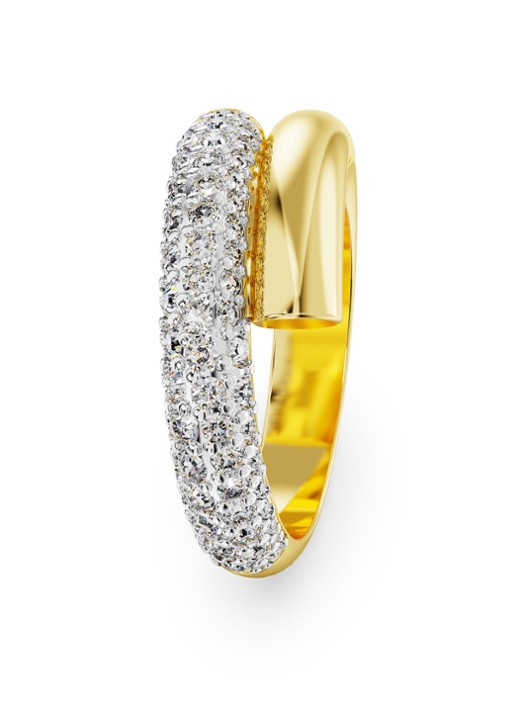 Swarovski Dextera ring verguld 58 - detail 3 goud