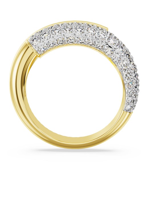 Swarovski Dextera ring verguld 58 - detail 4 goud