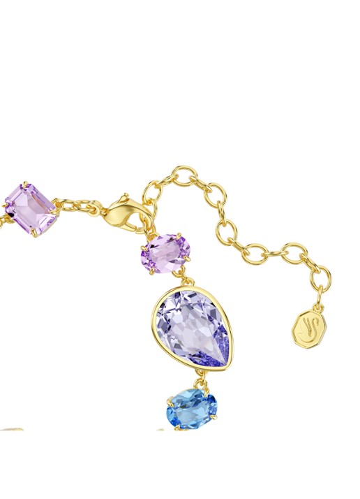 Swarovski Gema armband met kristal  - detail 2 goud