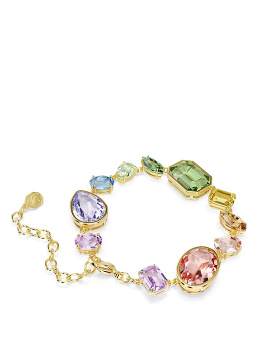 Swarovski Gema armband met kristal  - detail 4 goud