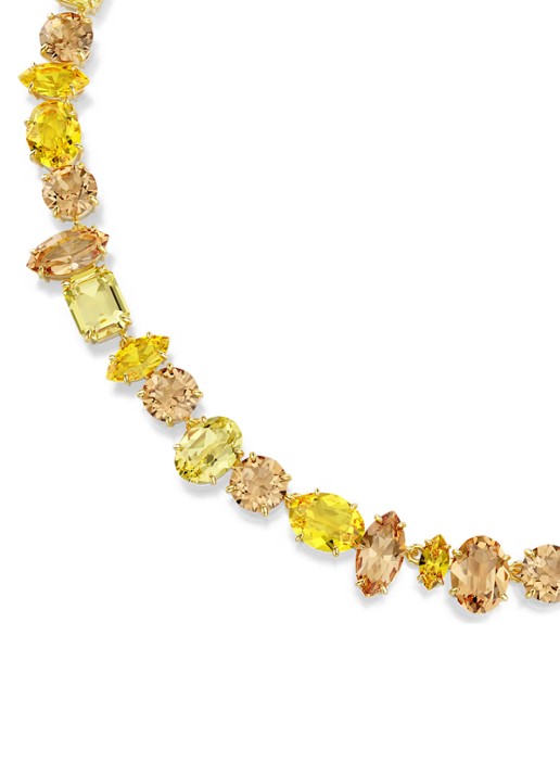 Swarovski Gema armband met kristal - detail geel