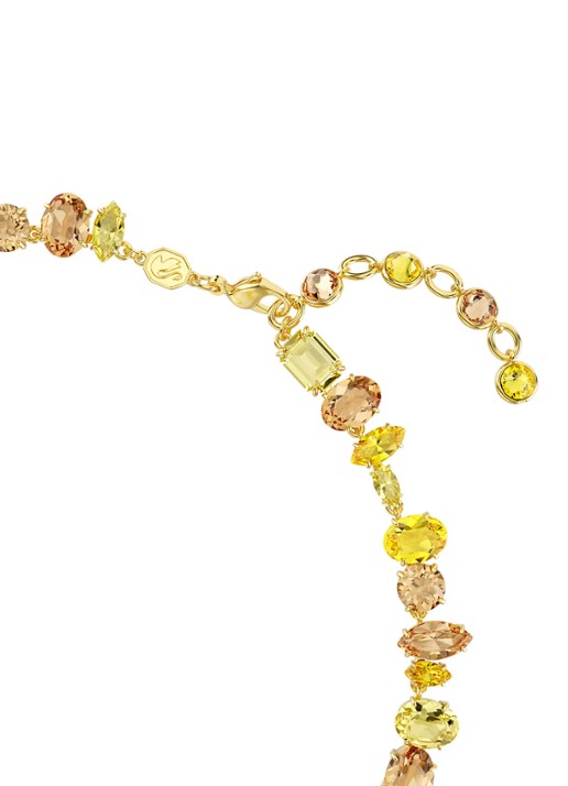Swarovski Gema armband met kristal - detail 2 geel