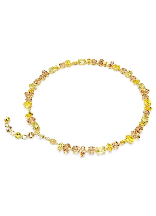 Swarovski Gema armband met kristal - detail 3 geel