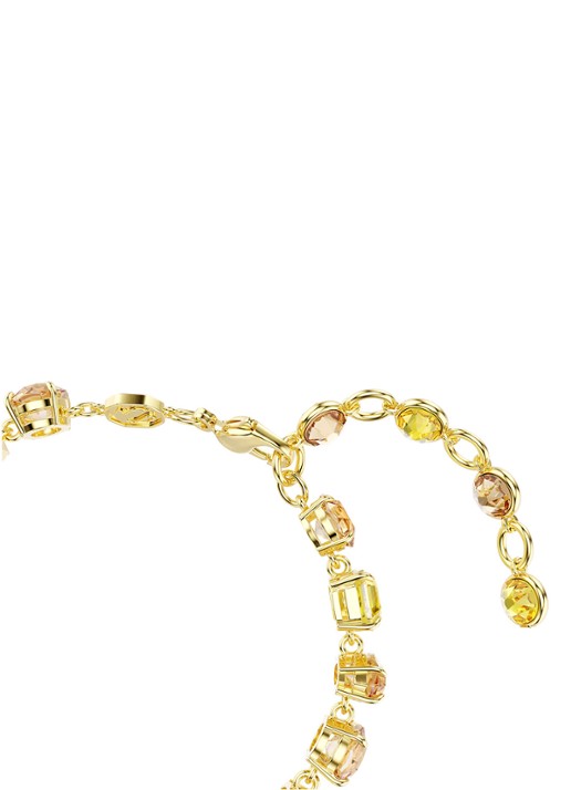 Swarovski Gema armband met kristal - detail 3 geel