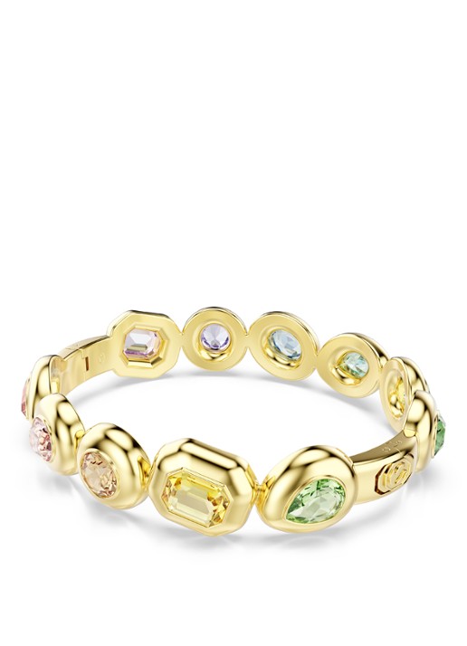 Swarovski Gema bangle verguld L  - detail 4 goud