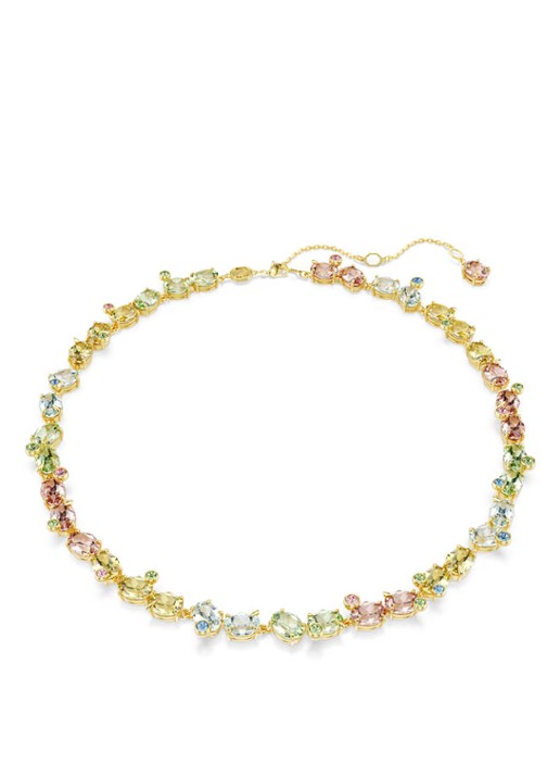 Swarovski Gema ketting verguld