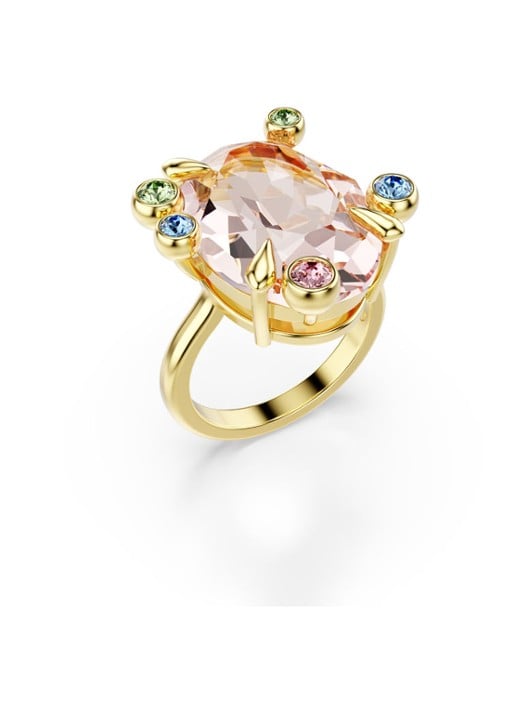 Swarovski Gema ring set van 3 50 - detail 3 goud