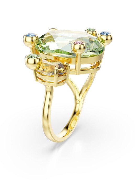 Swarovski Gema ring verguld 55 - detail 2 goud