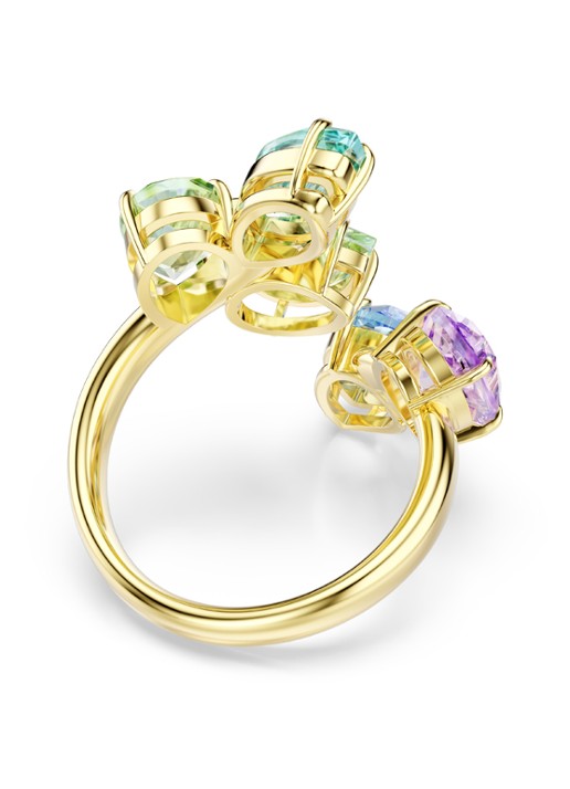Swarovski Gema ring verguld 55 - detail 4 goud