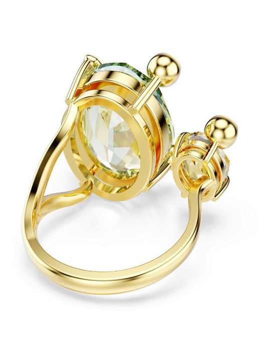 Swarovski Gema ring verguld 58 - detail 3 goud