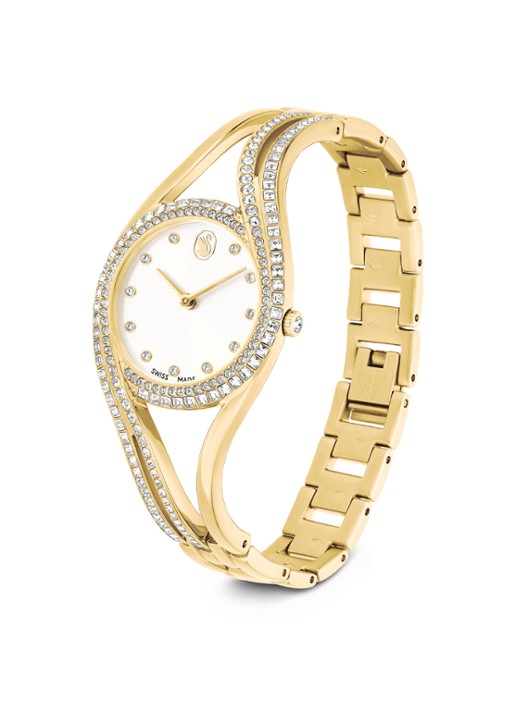 Swarovski Hyperbola horloge 5754534  - detail 2 goud
