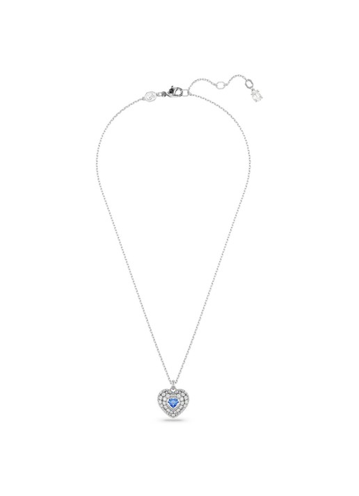 Swarovski Hyperbola ketting met kristal  - detail zilver