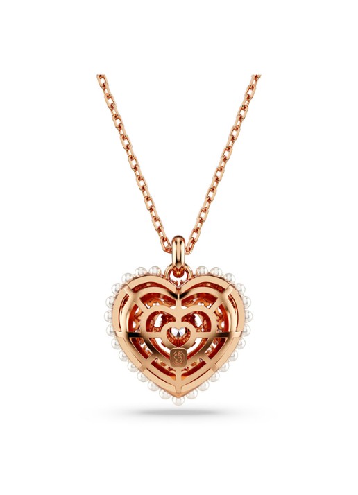 Swarovski Hyperbola ketting verguld - detail 3 roségoud
