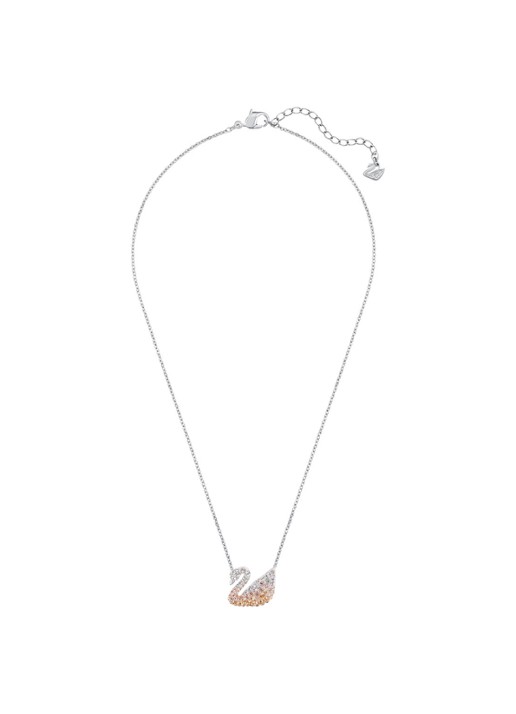 Swarovski Iconic Swan hanger - detail 3 zilver