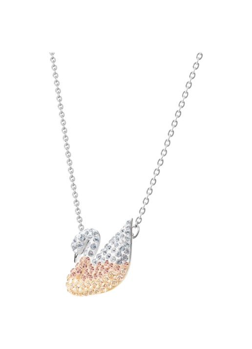 Swarovski Iconic Swan hanger - detail 4 zilver