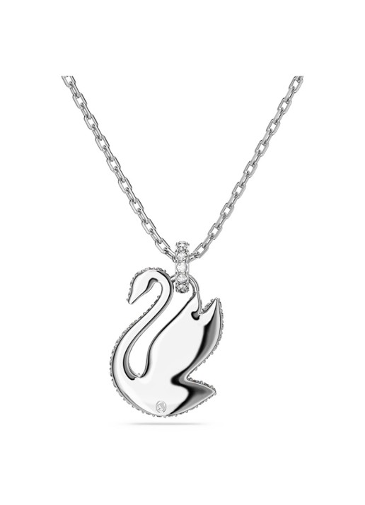 Swarovski Iconic Swan ketting met kristal - detail 5 zilver