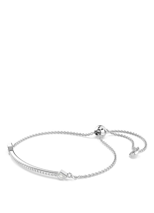 Swarovski Idyllia armband met kristal - detail zilver
