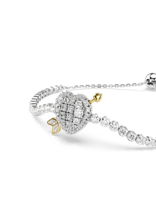 Swarovski Idyllia armband met kristal - detail 3 zilver