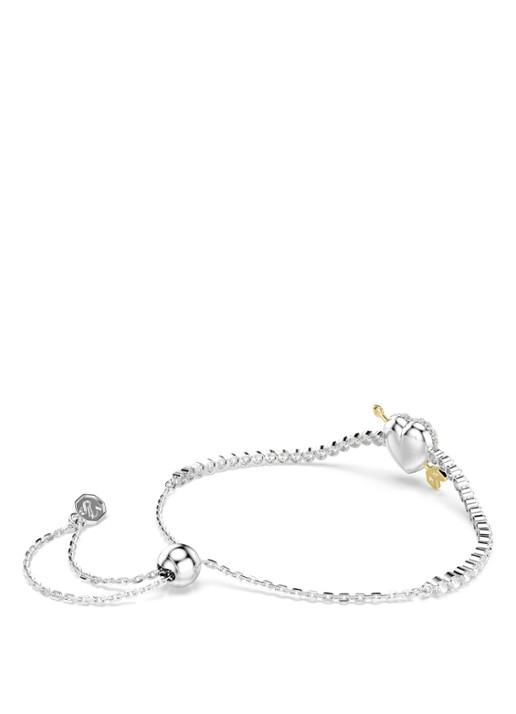 Swarovski Idyllia armband met kristal - detail 4 zilver