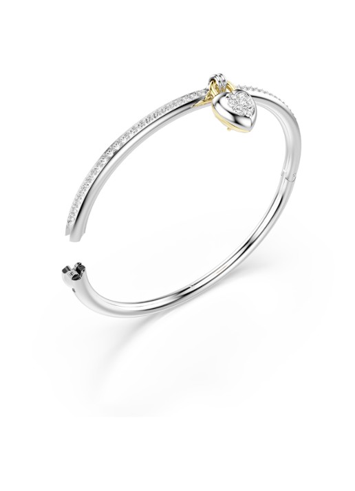 Swarovski Idyllia bangle L - detail 2 zilver