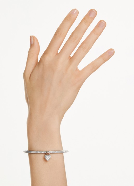 Swarovski Idyllia BANGLE M - detail 5 zilver
