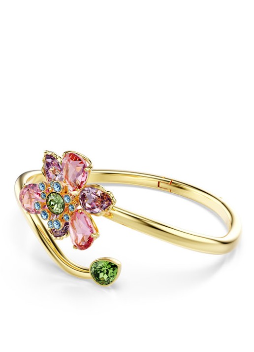 Swarovski Idyllia bangle verguld L  - detail goud